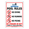 Swimming Pool Signs