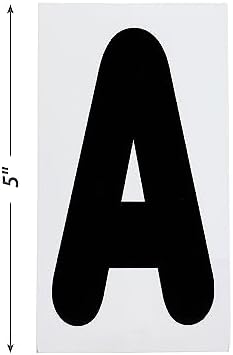 SmartSign Deluxe Letter & Number Kit for White Message Boards | 4" Character Height