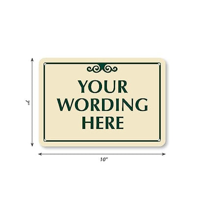 SmartSign"Add Your Wording Here" Custom Decorative Sign