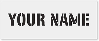 SmartSign "Add Your Text Here, More Text" Custom Reusable Stencil