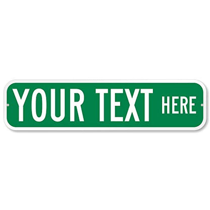 SmartSign Customize Your Own Green Street Sign |