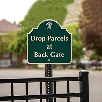 SmartSign "Add Own Wording Goes Here" Custom Designer Sign