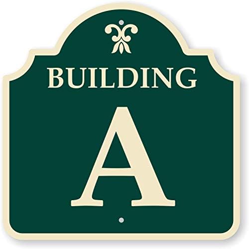 SmartSign "Add Own Building Number" Custom Designer Sign