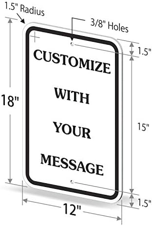 "Add Your Own Message" Customizable Sign