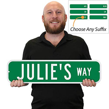 SmartSign Customize Your Own Green Street Sign |