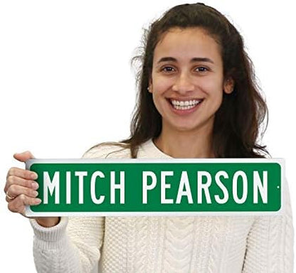 SmartSign Personalize Your Own Green Street Sign |