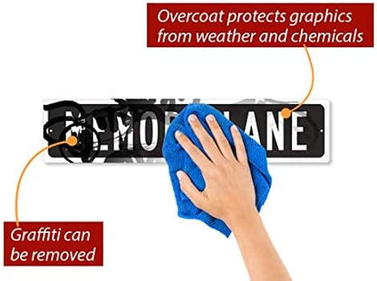 SmartSign Personalize Your Own Black Street Sign