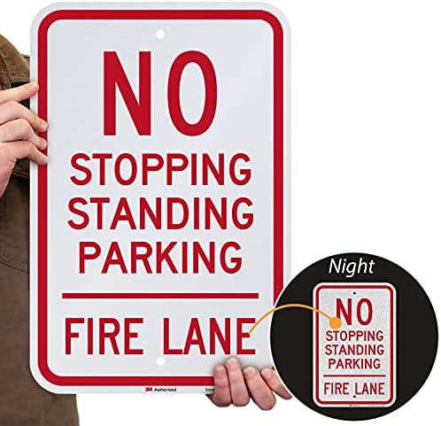 SmartSign  “No Stopping, Standing, Parking