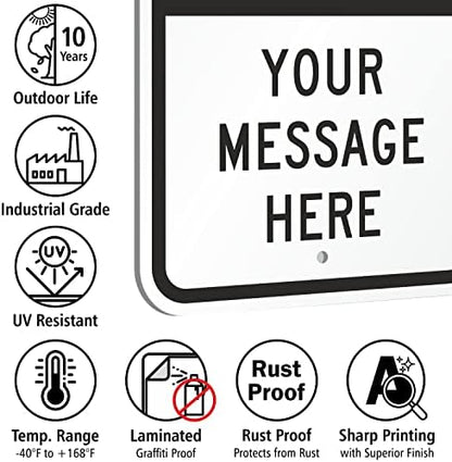 SmartSign "Customizable Sign with Logo"