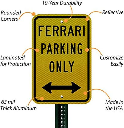 SmartSign "Add Your Message Here" Customizable Colored Sign