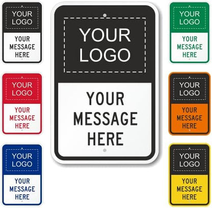 SmartSign "Customizable Sign with Logo"