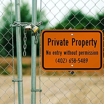 SmartSign "Choose Color and Add Your Own Wording" Custom Sign