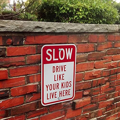 SmartSign "Slow - Add Your Wording Here" Custom Sign