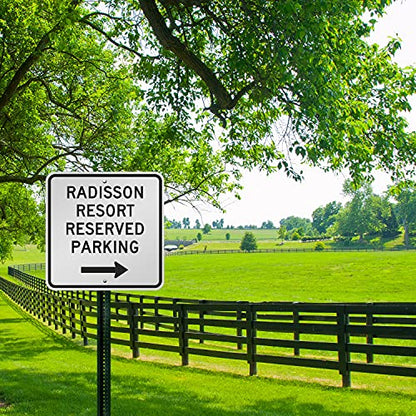 SmartSign "Customizable Square Black Sign Template