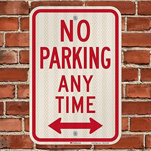 SmartSign - K-2331-HI-12x18 "No Parking Any Time" Sign