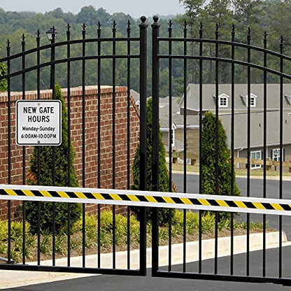 SmartSign "Customizable Square Black Sign Template