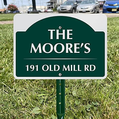 SmartSign  Custom Yard Sign with 18 inch Stake  (Dome Design)