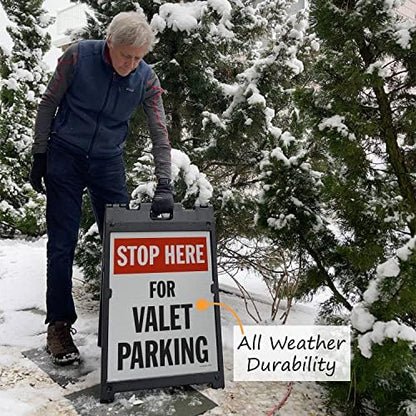 SmartSign  “Stop Here For Valet Parking”