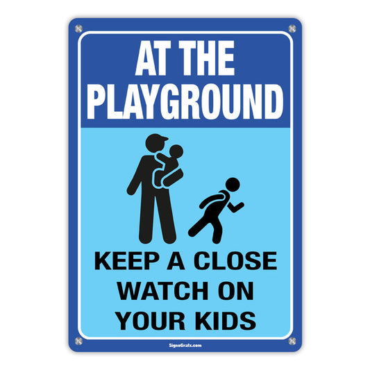Adult Supervision Signs: At The Playground, Keep A Close Watch On Your Kids