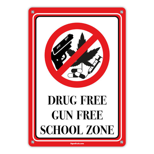Drug Free Gun Free School Zone