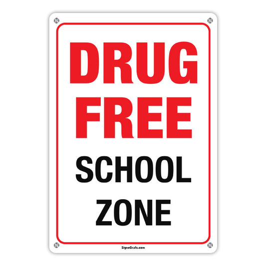 Drug Free School Zone