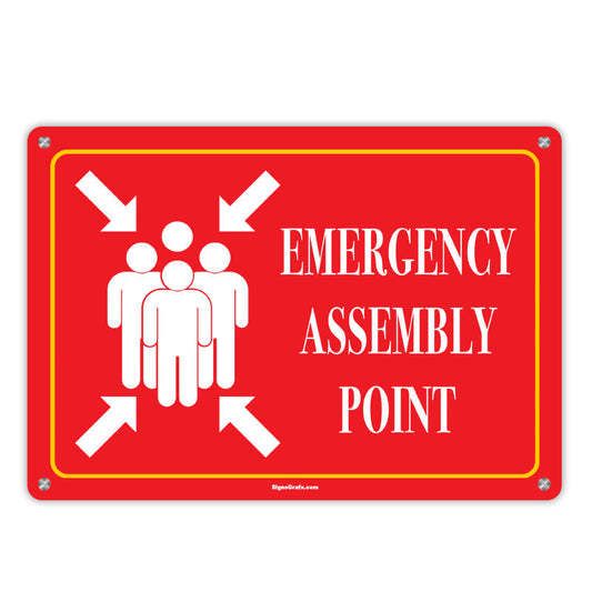 Emergency Assembly Point Sign