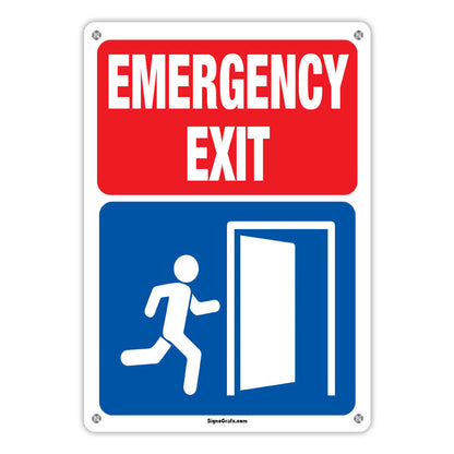 Emergency Exit Sign