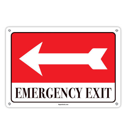 Emergency Exit Sign