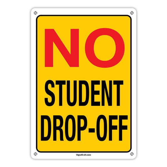 No Students Drop Off