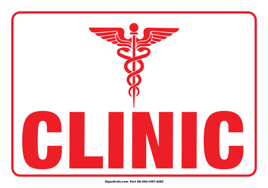 Clinic Sign