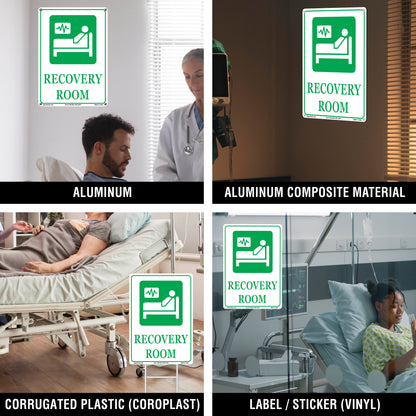 Recovery Room Sign