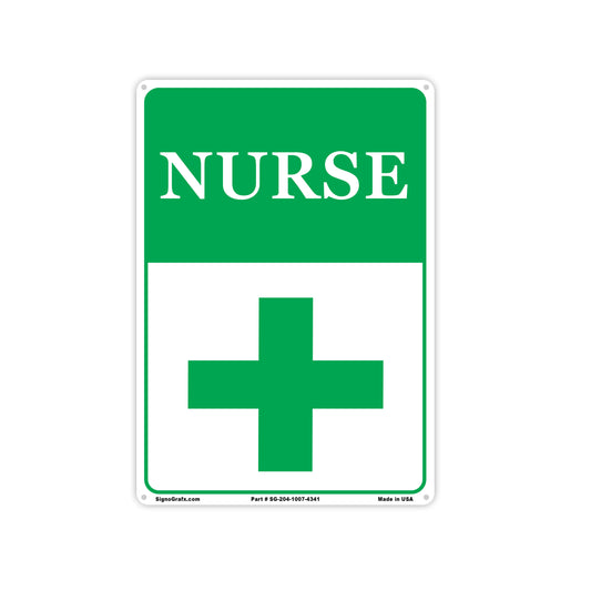Nurse Sign (Green)