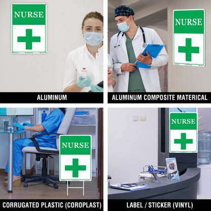 Nurse Sign (Green)