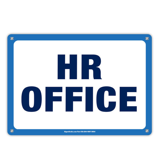 Hr Office Sign