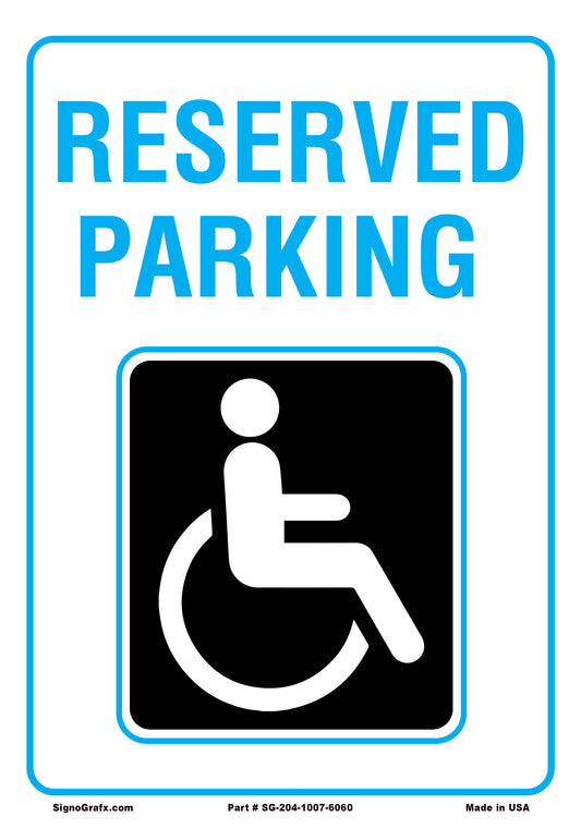 Reserved Parking