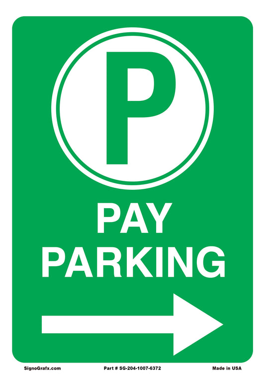 Pay Parking Sign