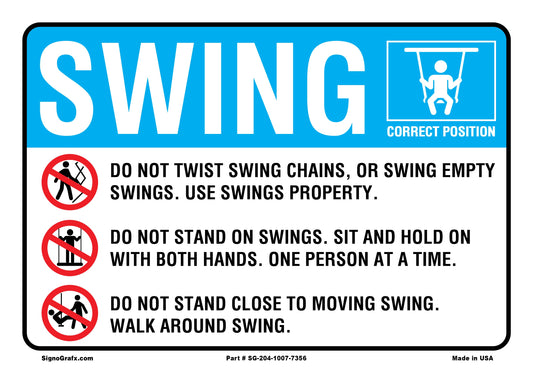 Swing Rule Sign