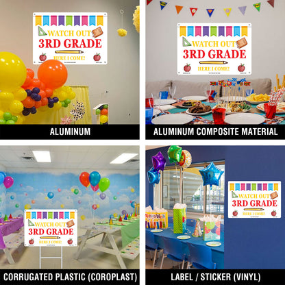 Watch Out 3Rd Grade Here Icome Sign