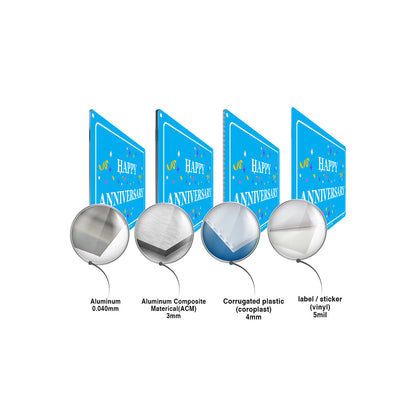 Happy Anniversay Sign