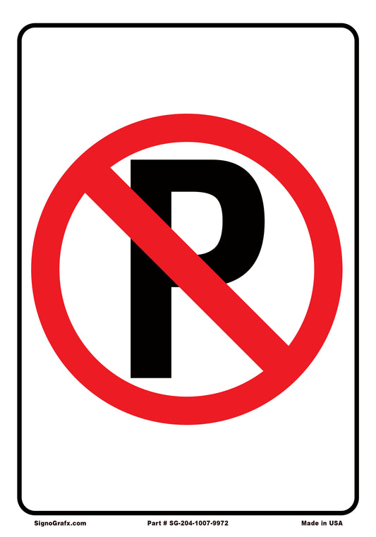 No Parking Sign