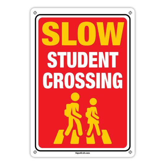 Slow Student Crossing