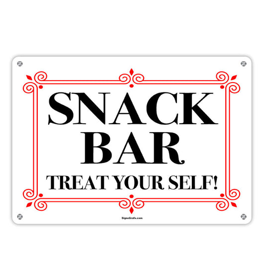 MUTCD Guide Sign for Campground: Snack Bar