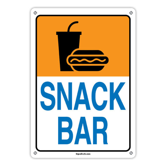 Snack Bar Sign