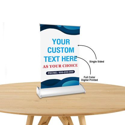 Table Top Banner Stand