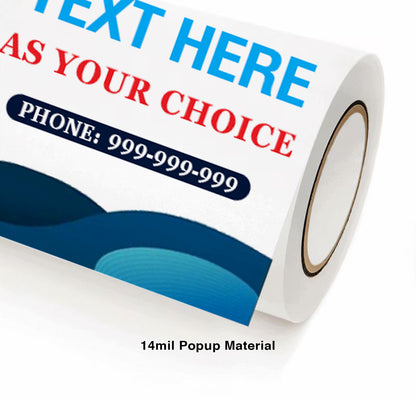 Table Top Banner Stand
