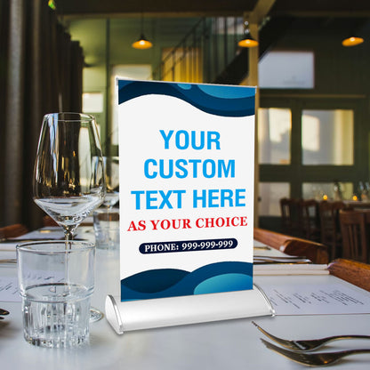 Table Top Banner Stand