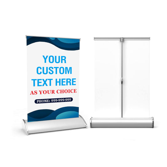 Table Top Banner Stand