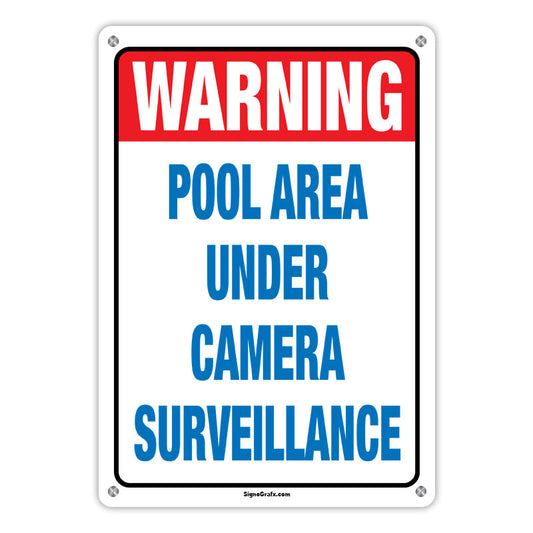 Warning Loading Dock Is Under 24 Hour Surveillance And
 Recorded By Closed Circuit T.V Sign