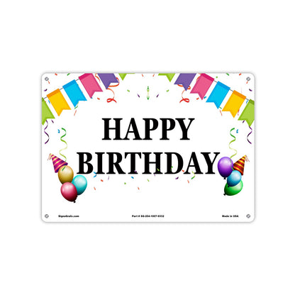 Happy Birthday Sign