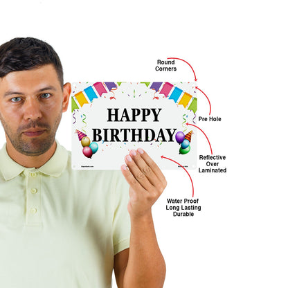 Happy Birthday Sign